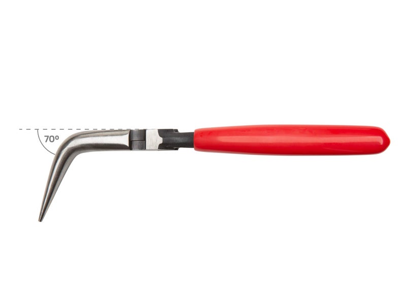 TEKTON 6 Inch 70-Degree Long Nose Pliers | PGF10406 - Image 2